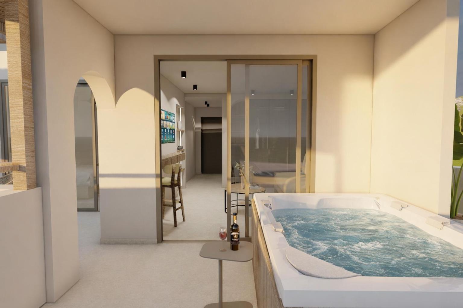 Junior Suite mit Meerblick und Whirlpool